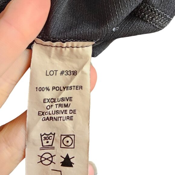 Reigning Champ Mens Lightweight Training Long Sleeve, Mesh Black, Size L - Picture 6 of 9